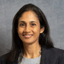 Headshot image of Shibani Mukerji, MD, PhD.