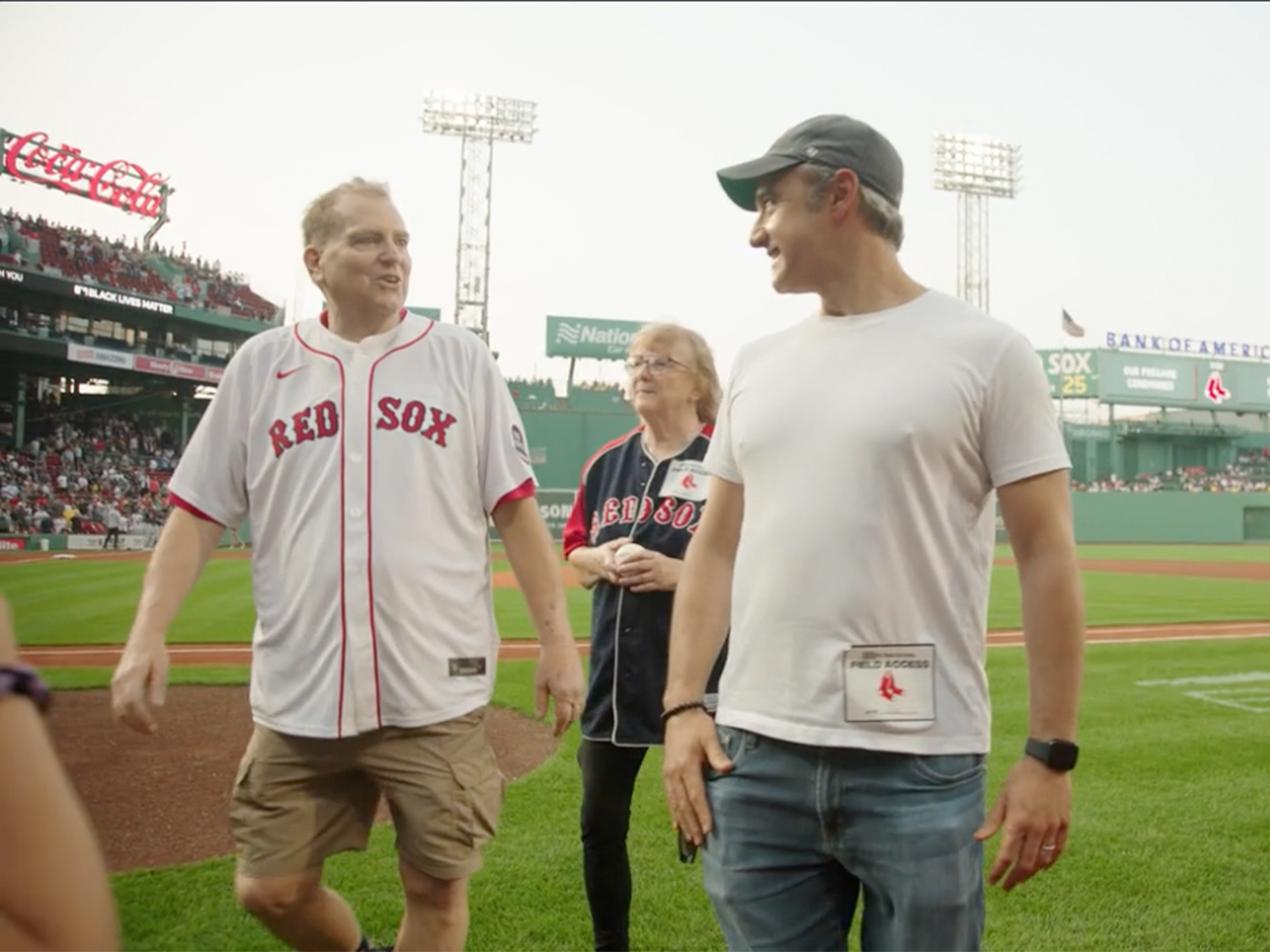 Xenotransplant Patient Honored at Red Sox Game