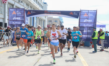 runners, running, waterfront 5k