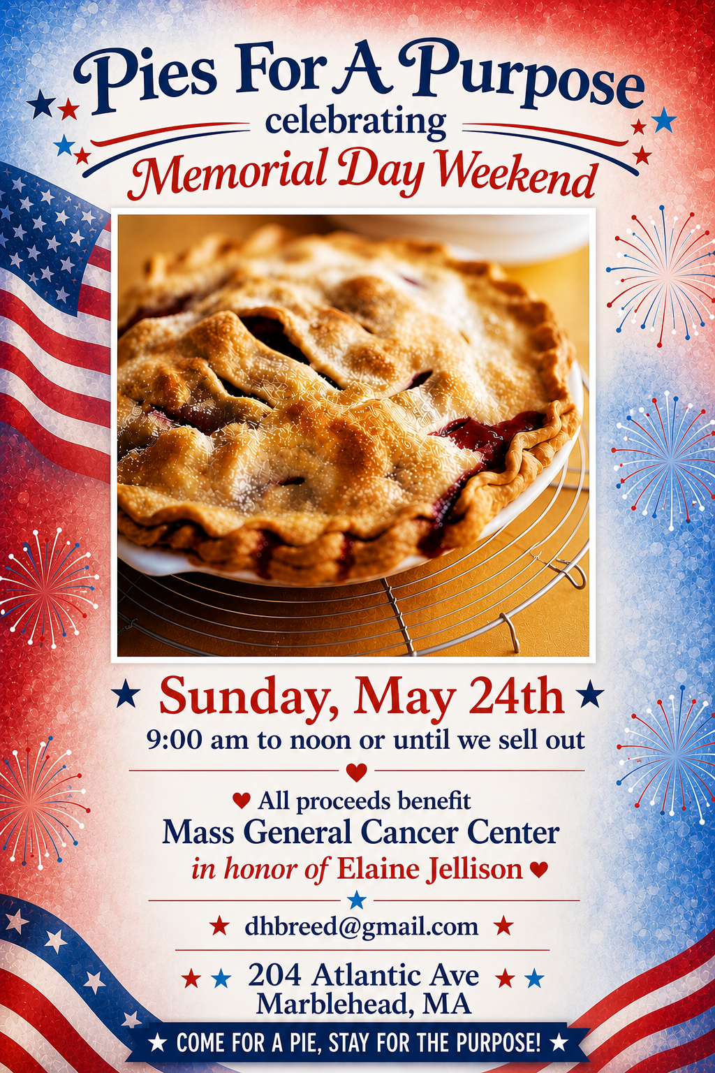 pie flyer