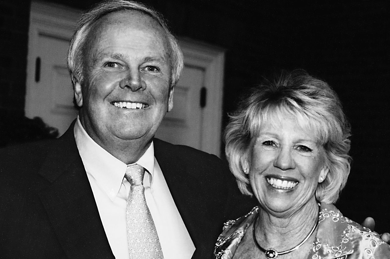 The one hundred honoree: Richard and Gail Stevens