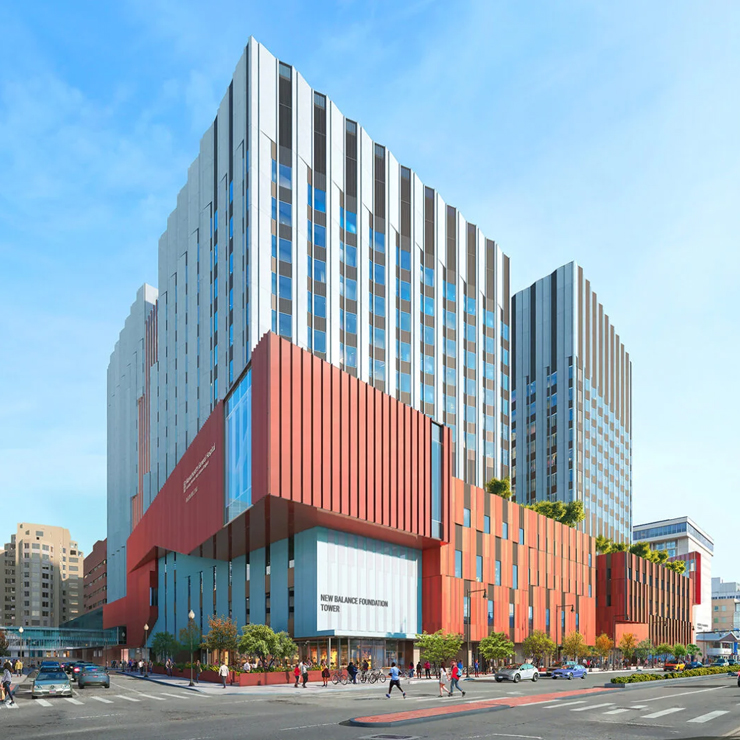 The New Balance West Tower of the Ragon Building